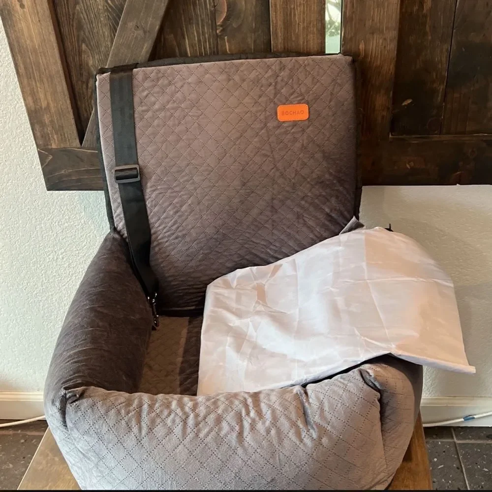 New Unique Bargains Dog Pet Car Booster Seat 1 Pc